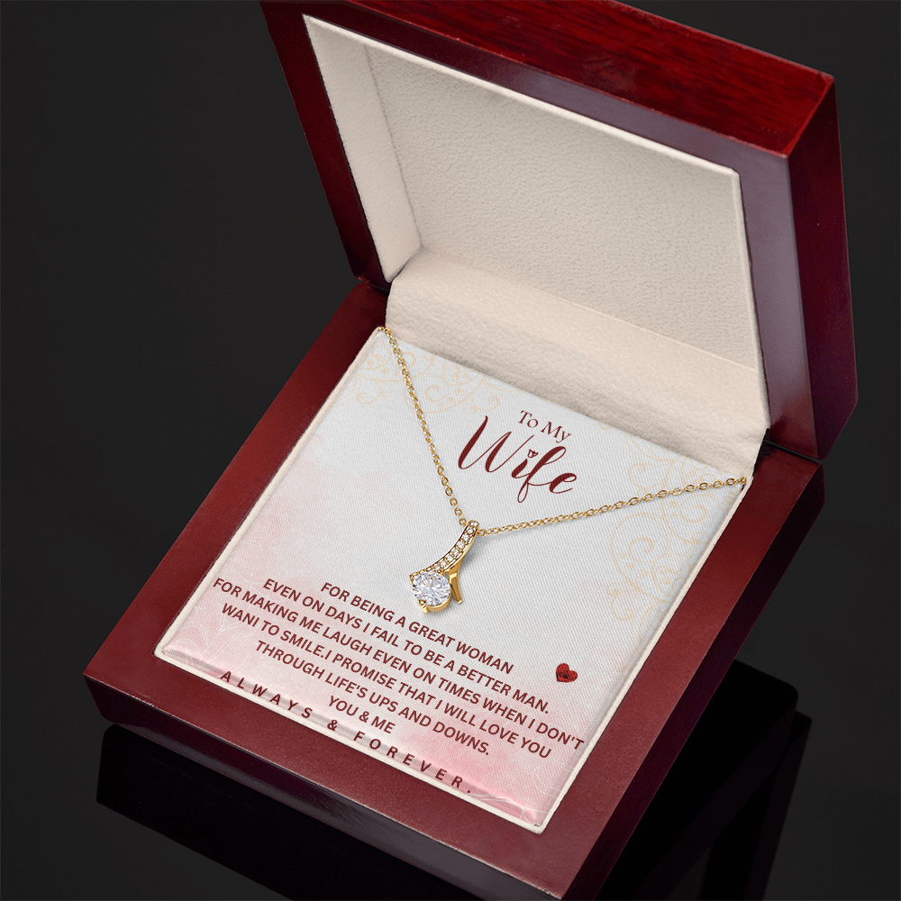 Alluring Beauty Necklace Gift to my Wife - Gift Junction 