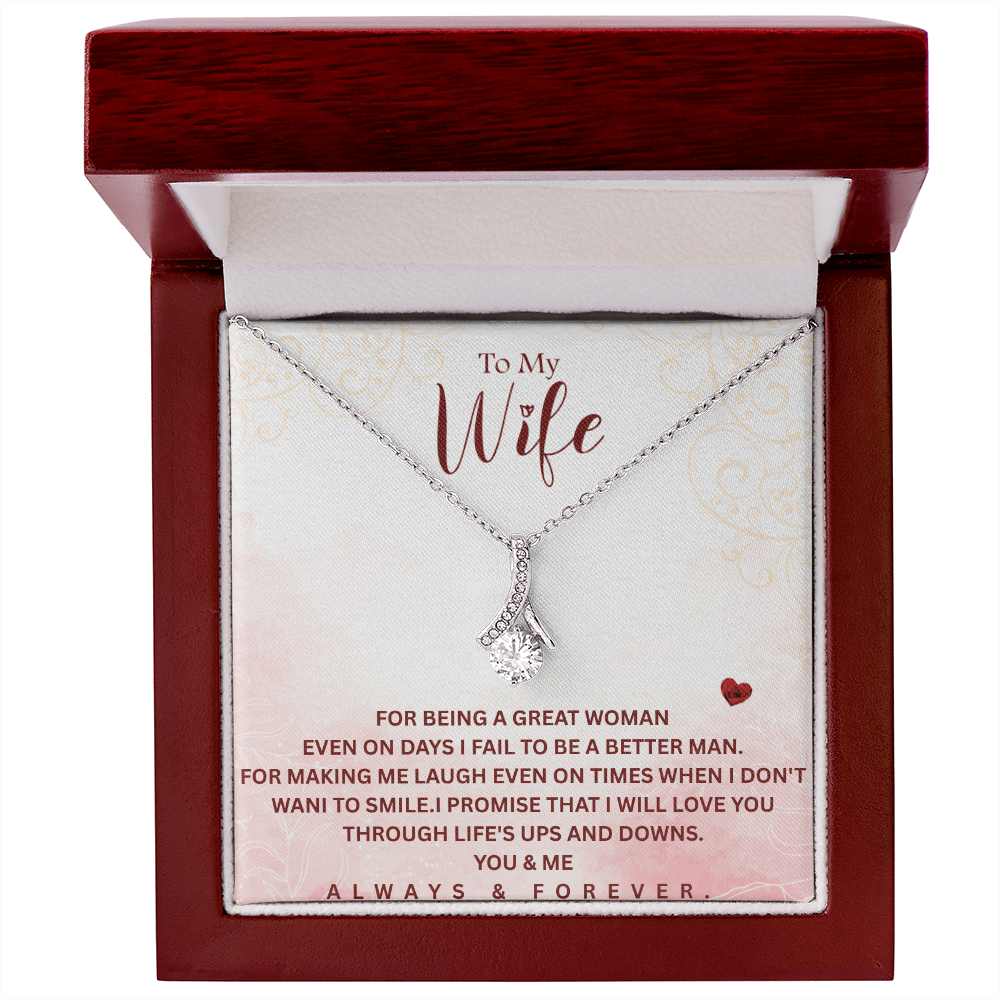 Alluring Beauty Necklace Gift to my Wife - Gift Junction 