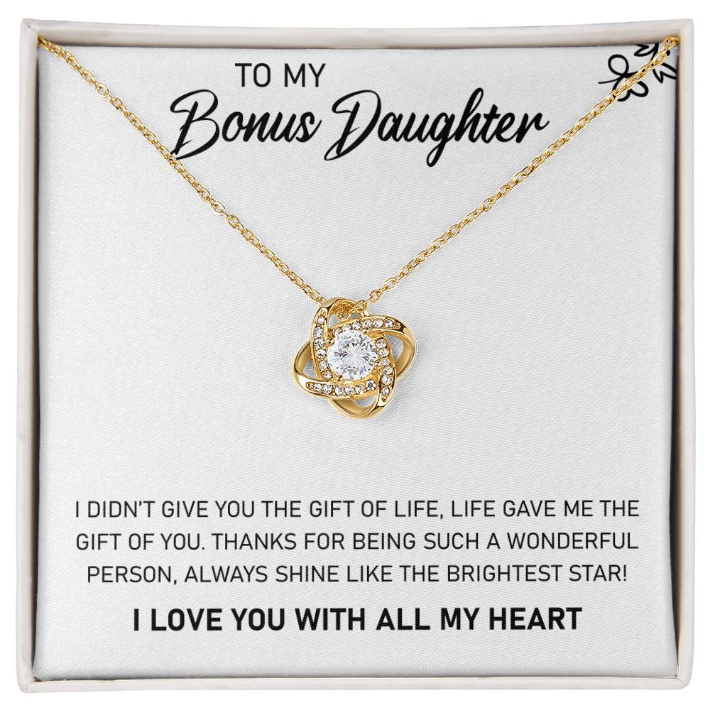 To My Bonus Daughter, Always Shine Like The Brightest Star -  Gift Junction
