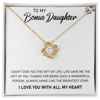 To My Bonus Daughter, Always Shine Like The Brightest Star -  Gift Junction
