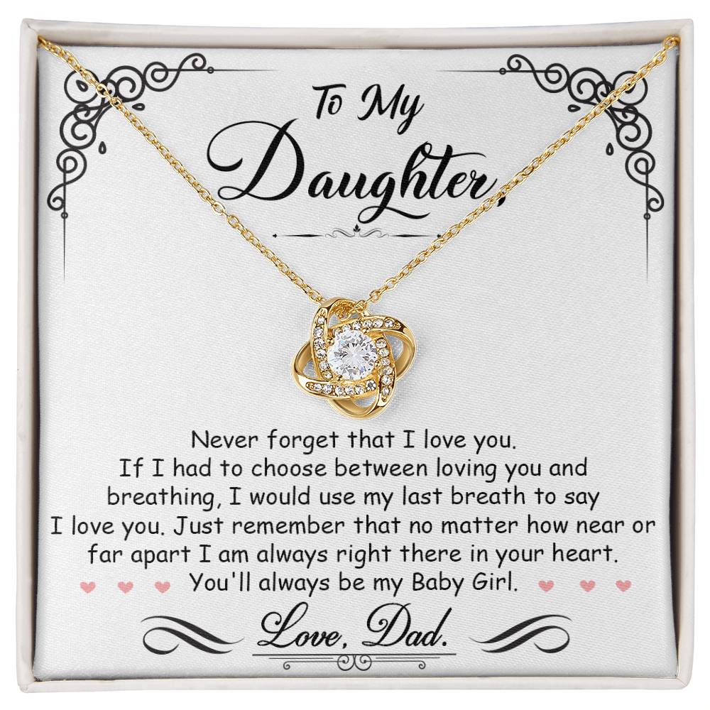 To My Daughter, I_m Always Right Here In Your Heart - Gift Junction 