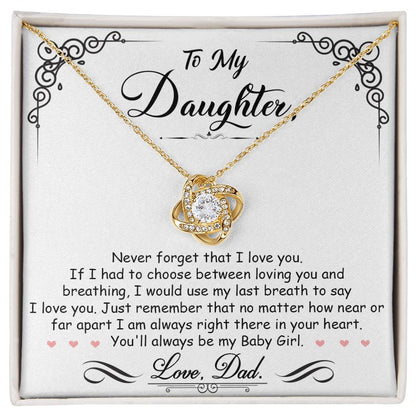 To My Daughter, I_m Always Right Here In Your Heart - Gift Junction 