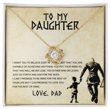 To My Daughter, You Will Never Lose -  Gift Junction