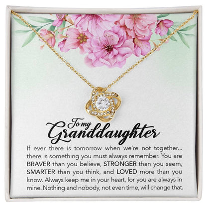 To My Granddaughter, Always Keep Me In Your Heart, - Gift Junction 