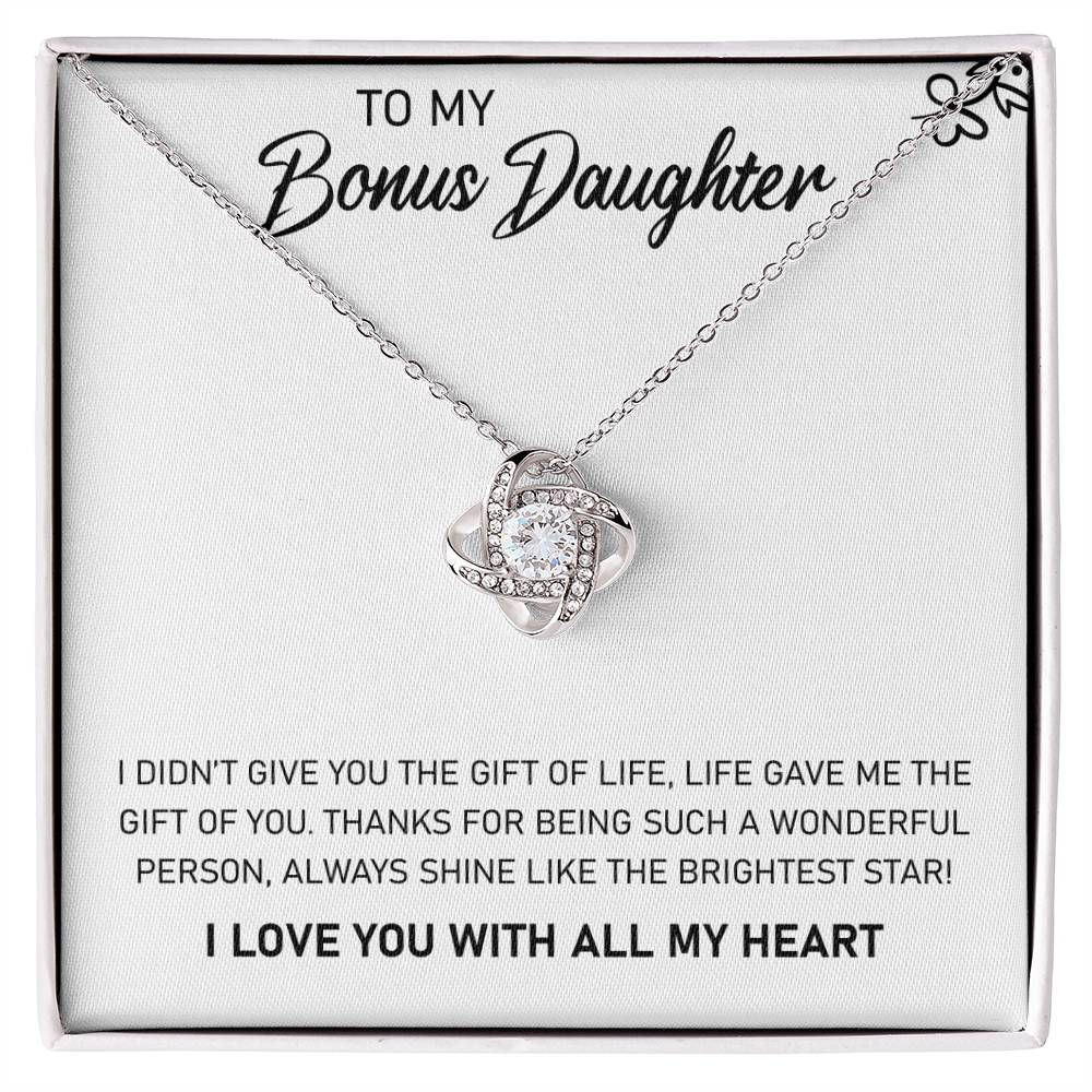 To My Bonus Daughter, Always Shine Like The Brightest Star -  Gift Junction