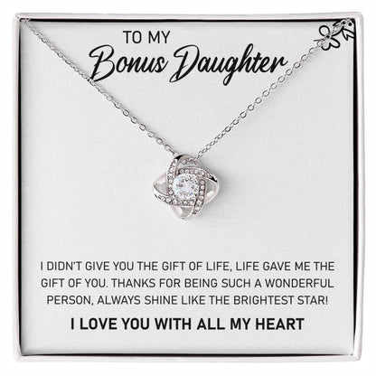 To My Bonus Daughter, Always Shine Like The Brightest Star -  Gift Junction