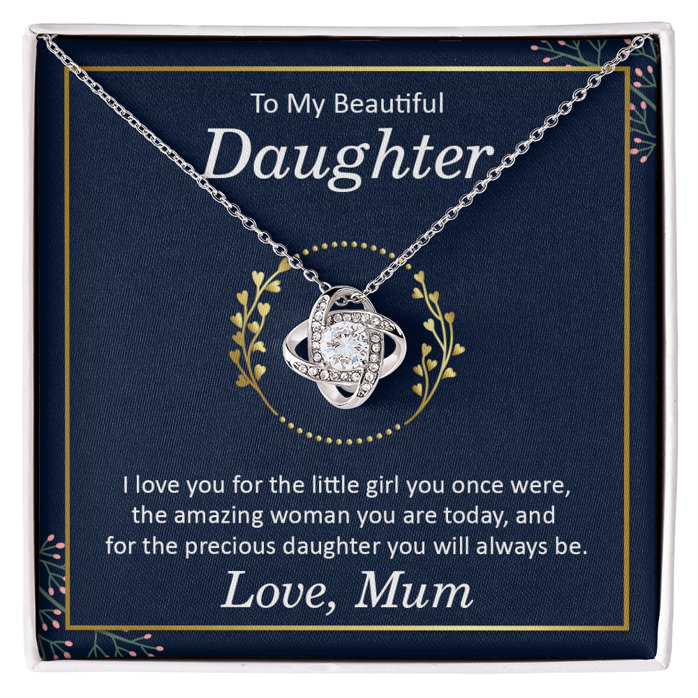 To my Daughter Sentimental Gift for Her Cherished Keepsake from Mum or Dad Daughter's Birthday Christmas - Gift Junction 
