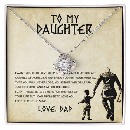 To My Daughter, You Will Never Lose -  Gift Junction
