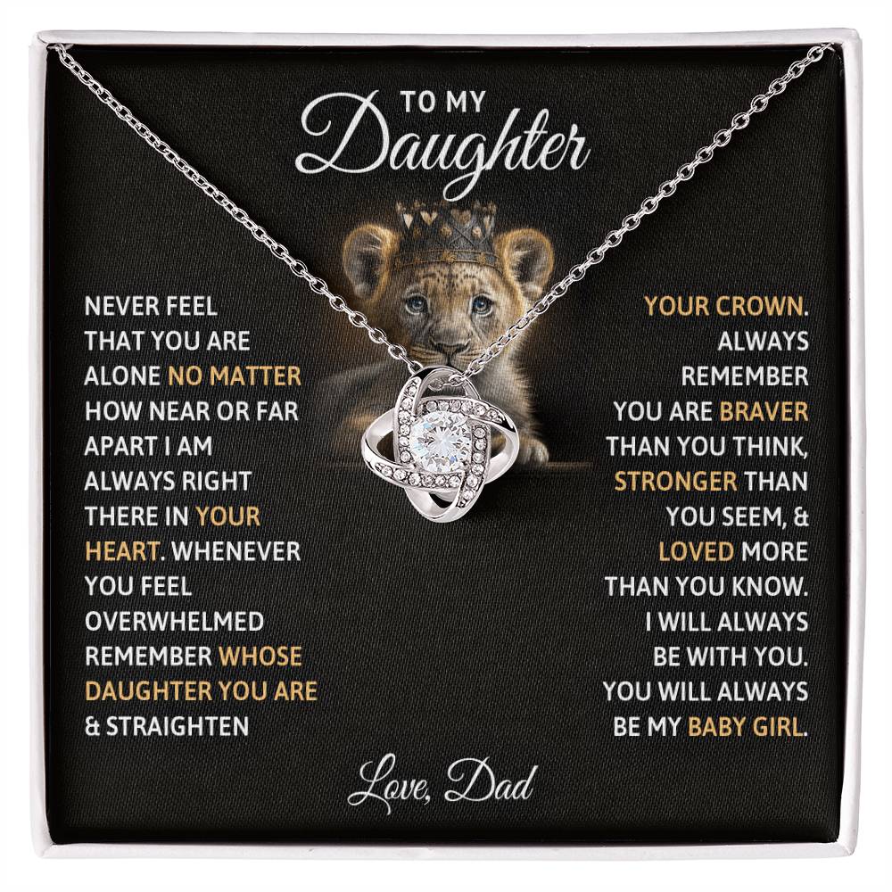 To My Daughter, You Will Always Be My Baby Girls -  Gift Junction