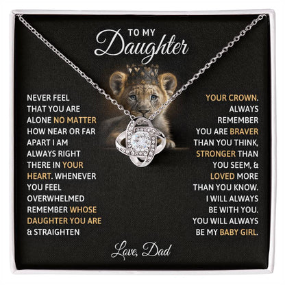 To My Daughter, You Will Always Be My Baby Girls -  Gift Junction