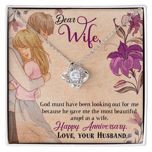 To my Wife, Necklace Gift for Birthday, Anniversary, Valentine's day