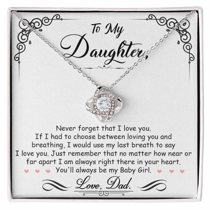 To My Daughter, I_m Always Right Here In Your Heart - Gift Junction 
