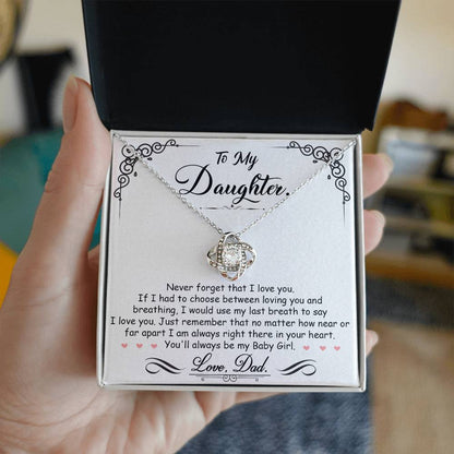 To My Daughter, I_m Always Right Here In Your Heart - Gift Junction 