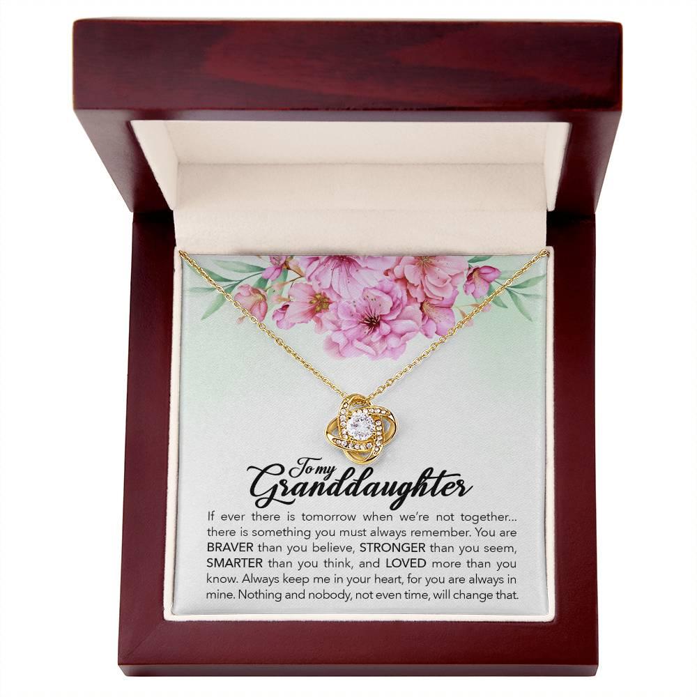 To My Granddaughter, Always Keep Me In Your Heart, - Gift Junction 