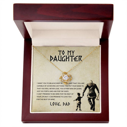 To My Daughter, You Will Never Lose -  Gift Junction