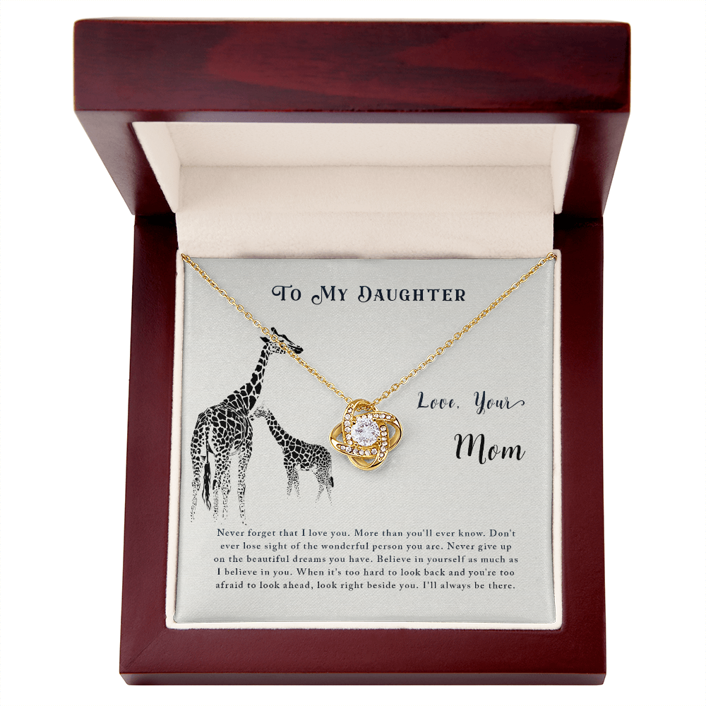 Personalised Necklace gift To my Daughter - Gift Junction 