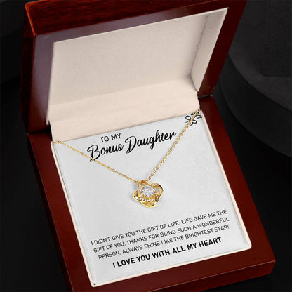 To My Bonus Daughter, Always Shine Like The Brightest Star -  Gift Junction