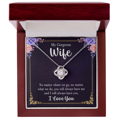 Customised Lovely gift To my Wife, Personalized gift on anniversary, Valentine's Day - Gift Junction 