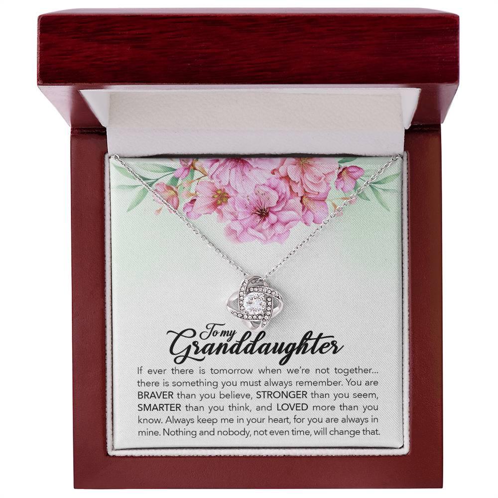 To My Granddaughter, Always Keep Me In Your Heart, - Gift Junction 