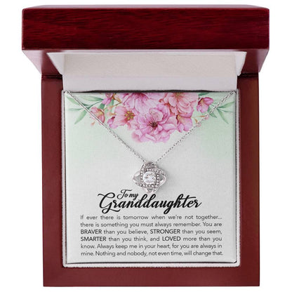 To My Granddaughter, Always Keep Me In Your Heart, - Gift Junction 