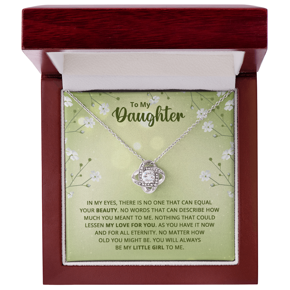 Gift for Daughter Heart Necklace Sentimental Gift for Her Cherished Keepsake from Mum or Dad Daughter's Birthday Christmas Present for Her - Gift Junction 
