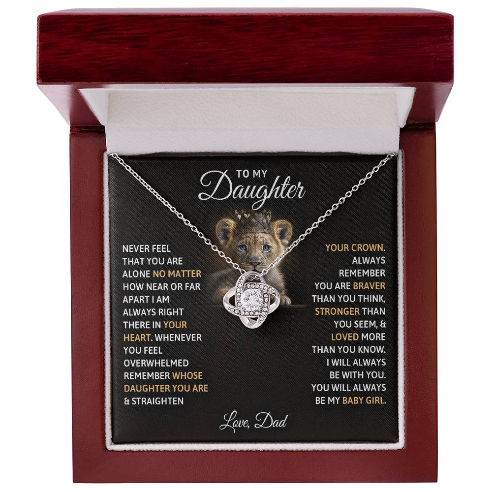 To My Daughter, You Will Always Be My Baby Girls -  Gift Junction