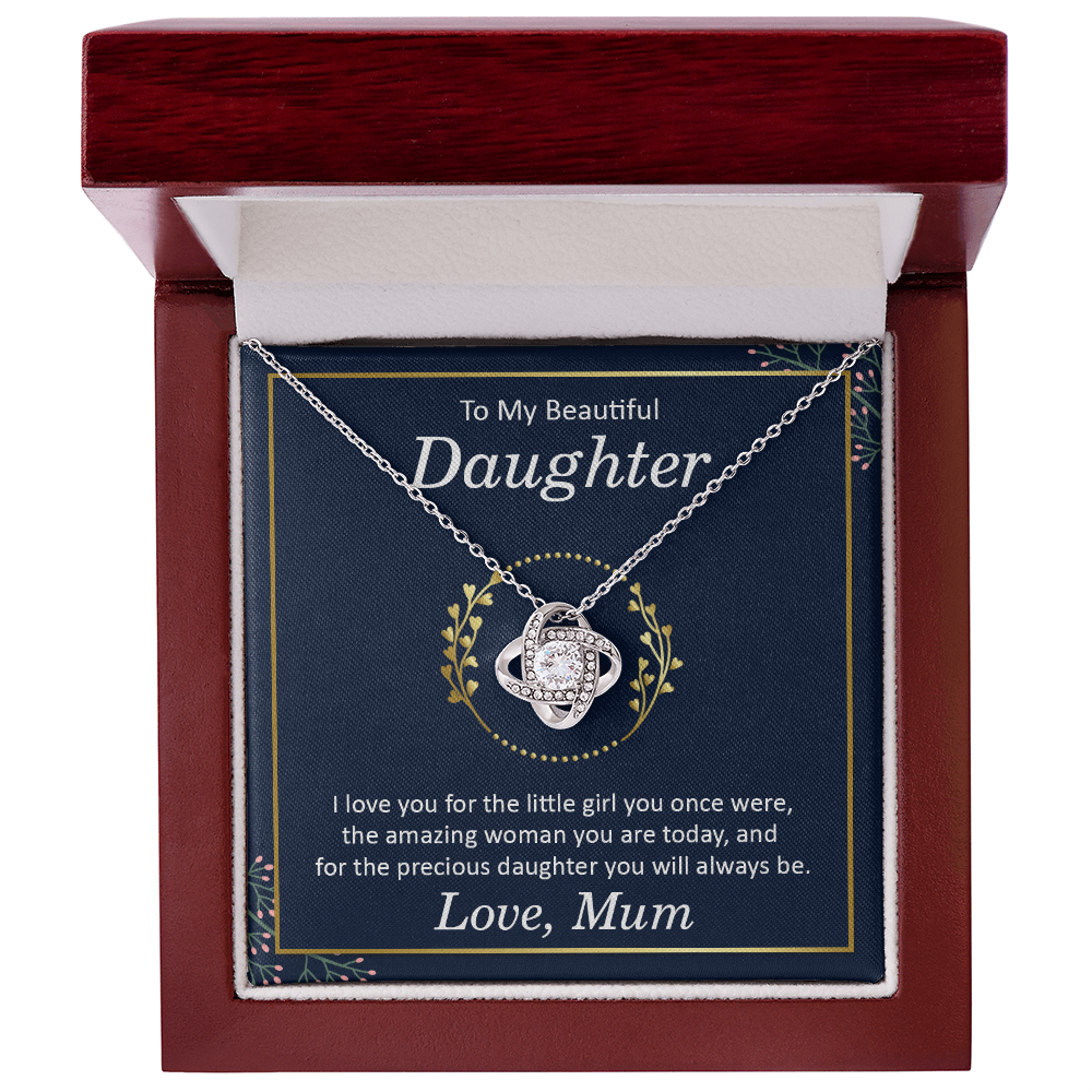 To my Daughter Sentimental Gift for Her Cherished Keepsake from Mum or Dad Daughter's Birthday Christmas - Gift Junction 
