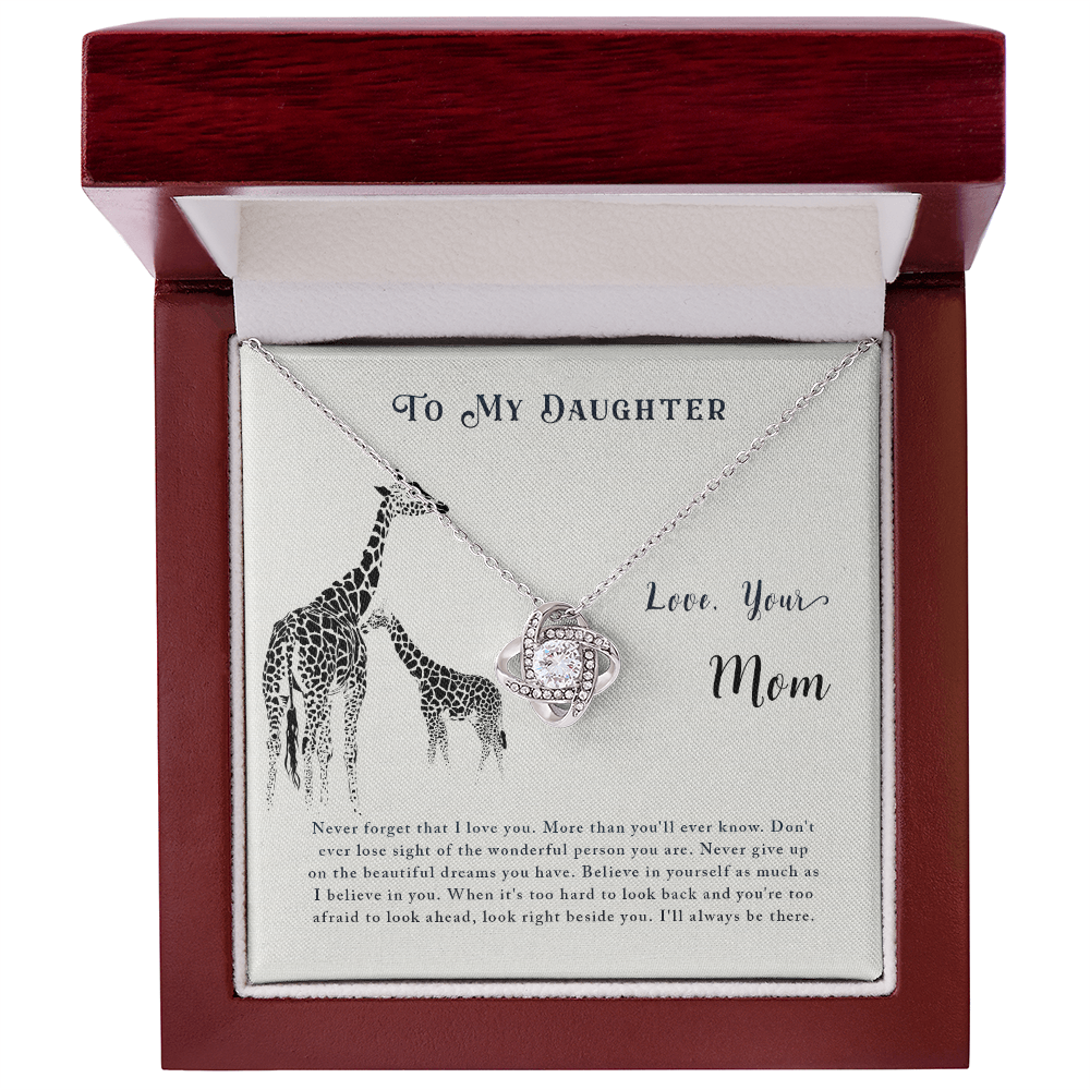 Personalised Necklace gift To my Daughter - Gift Junction 