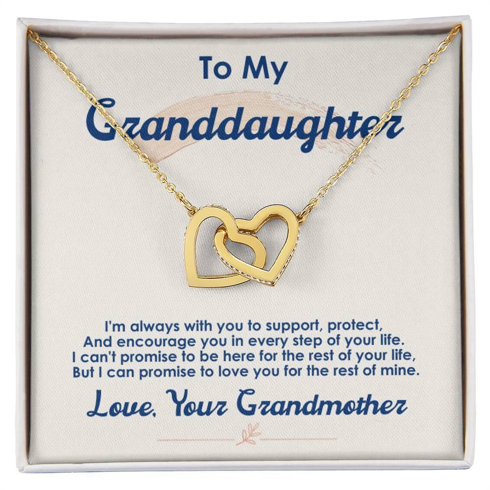 To My Granddaughter, I Love You For The Rest Of My Life - Gift Junction 