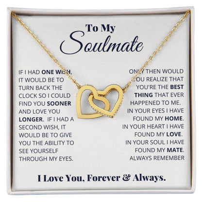 To My Soulmate, I Love You, Forever & Always -  Gift Junction
