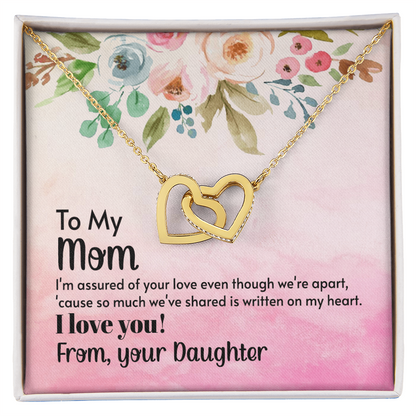 Customised Jewelary gift To my MOM, Love from your Daughter - Gift Junction 