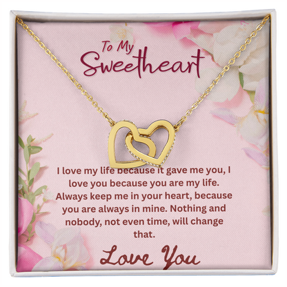 To my Soulmate/Girlfriend, especially designed Heart Necklace - Gift Junction 