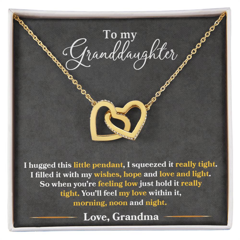 To My Granddaughter, You_ll Feel My Love Within This -  Gift Junction