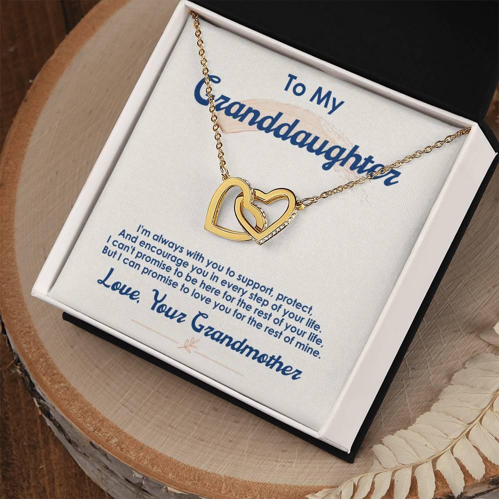 To My Granddaughter, I Love You For The Rest Of My Life - Gift Junction 