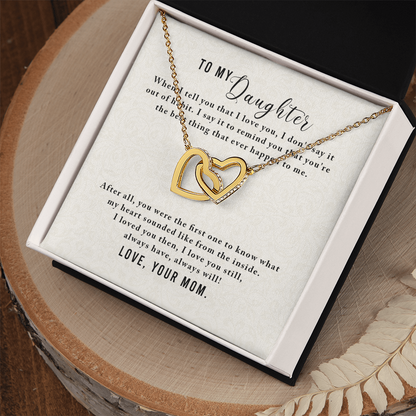 To my Daughter, Sentimental Gift for Her Daughter's Birthday Christmas - Gift Junction 
