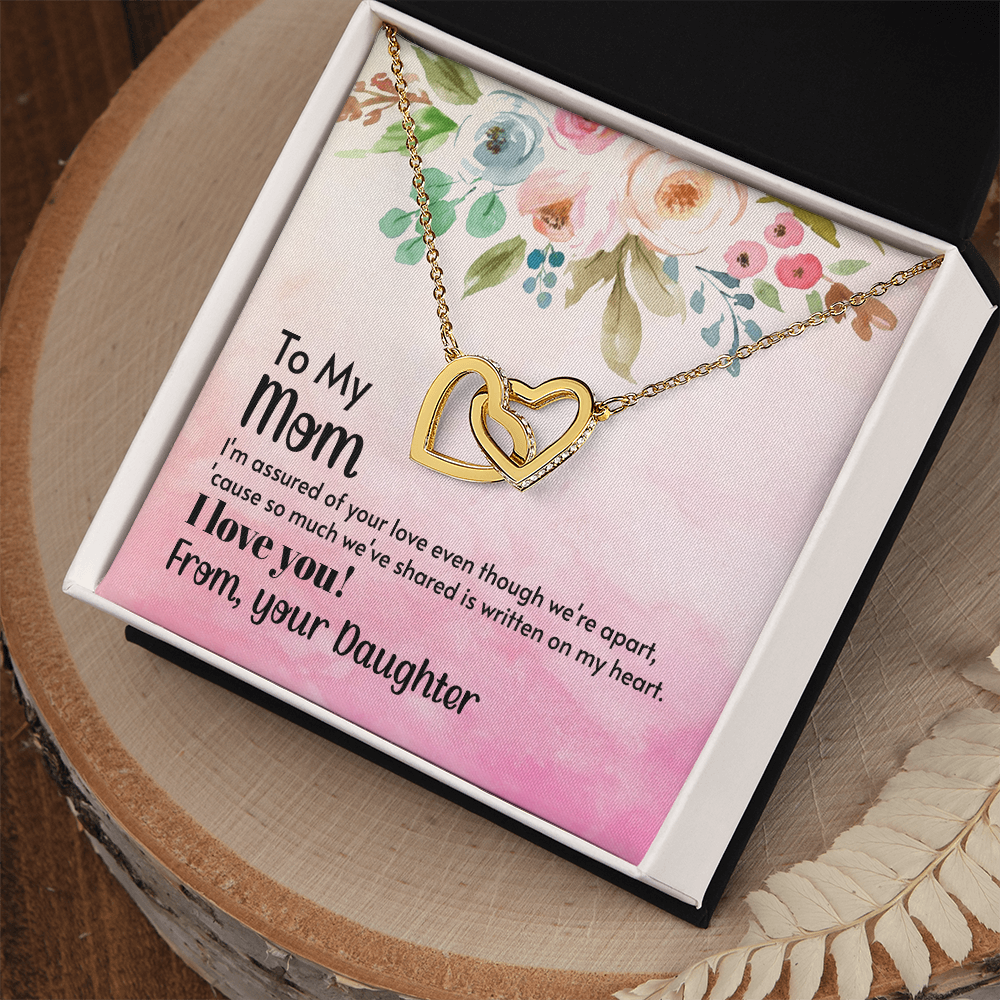 Customised Jewelary gift To my MOM, Love from your Daughter - Gift Junction 
