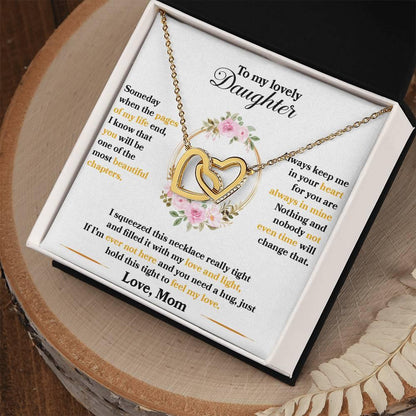 To My Lovely Daughter, Hold This Tight To Feel My Love - Gift Junction 