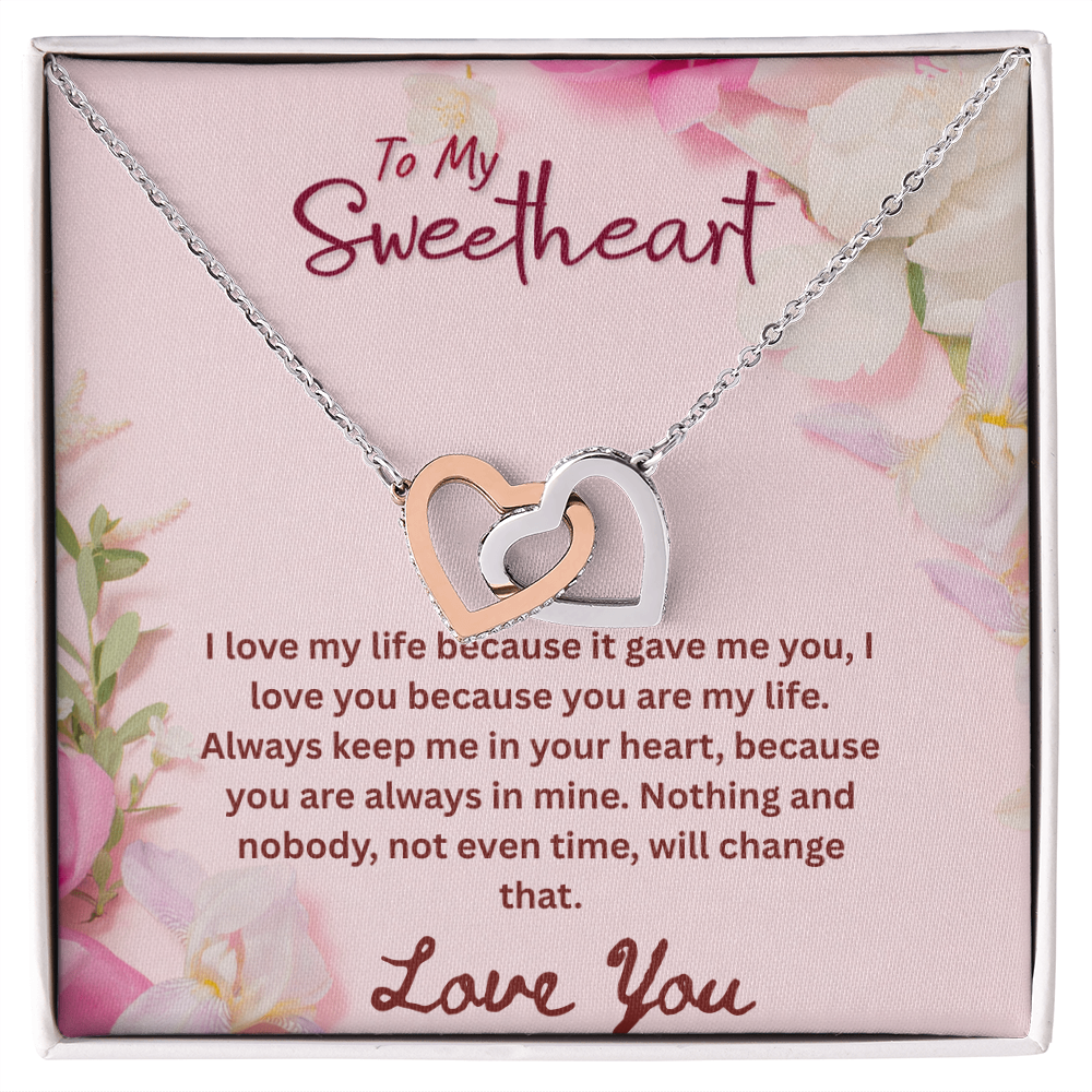 To my Soulmate/Girlfriend, especially designed Heart Necklace - Gift Junction 