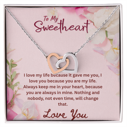 To my Soulmate/Girlfriend, especially designed Heart Necklace - Gift Junction 