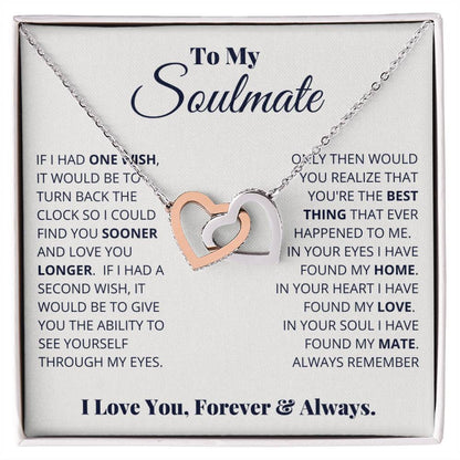 To My Soulmate, I Love You, Forever & Always -  Gift Junction