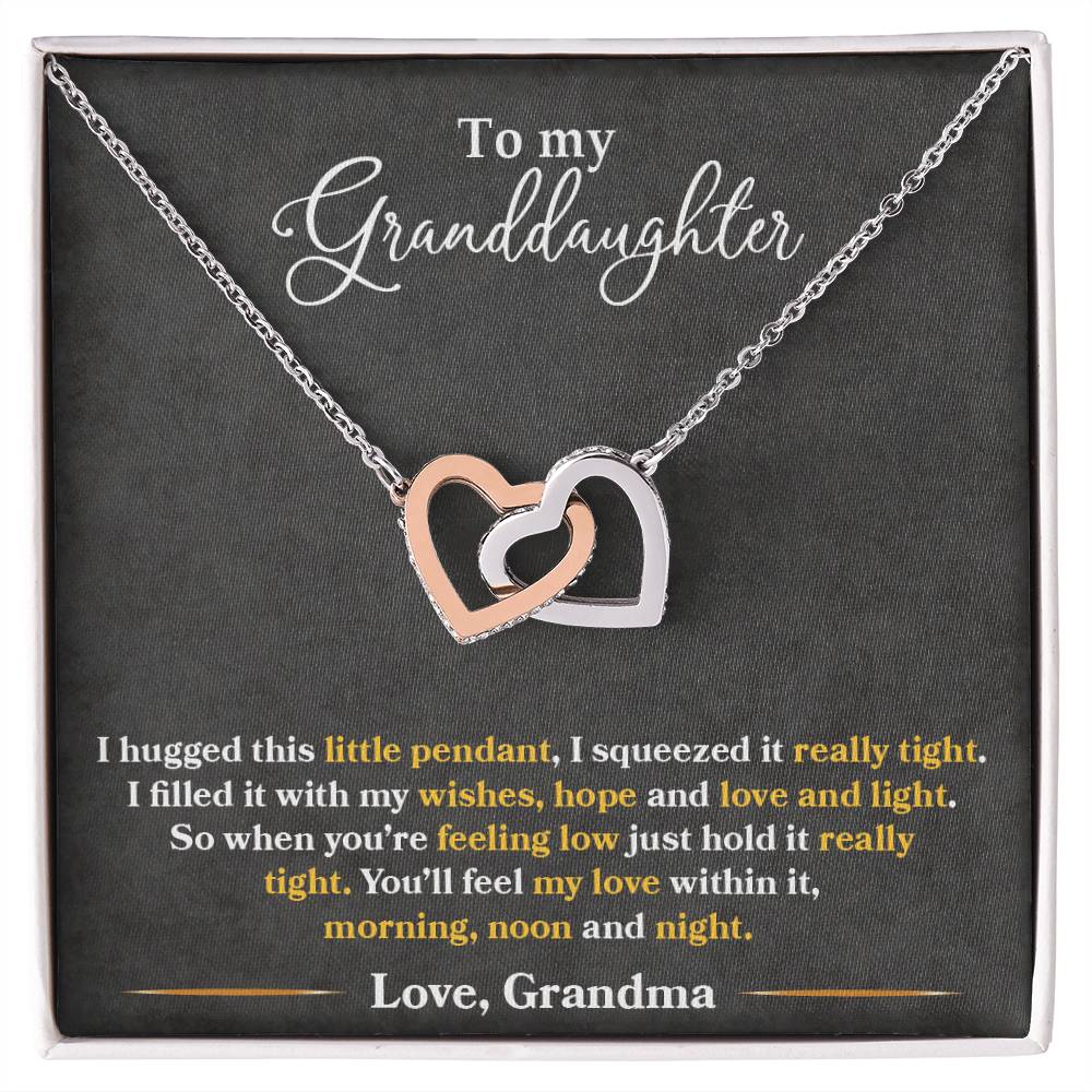 To My Granddaughter, You_ll Feel My Love Within This -  Gift Junction