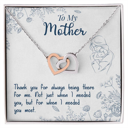 To My Mother, Thank You For Always Being There -  Gift Junction