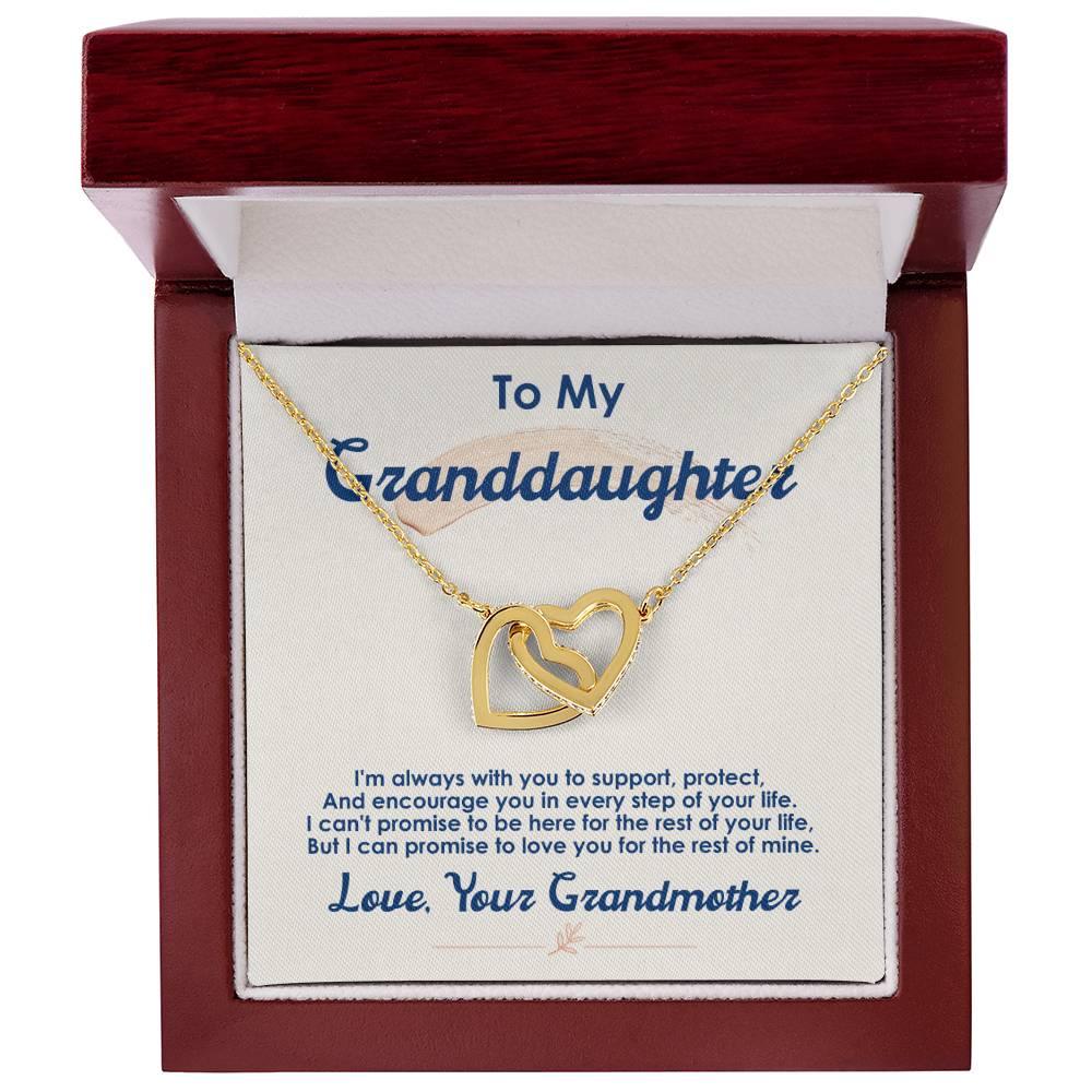 To My Granddaughter, I Love You For The Rest Of My Life - Gift Junction 