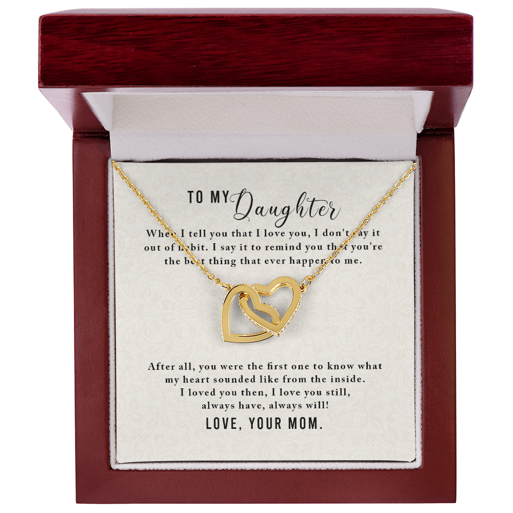 To my Daughter, Sentimental Gift for Her Daughter's Birthday Christmas - Gift Junction 