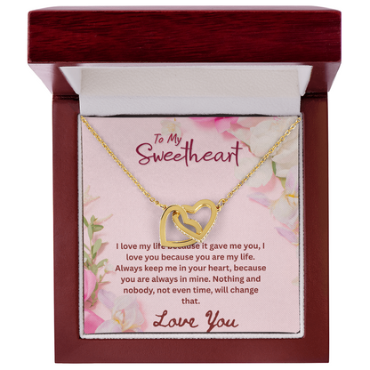To my Soulmate/Girlfriend, especially designed Heart Necklace - Gift Junction 