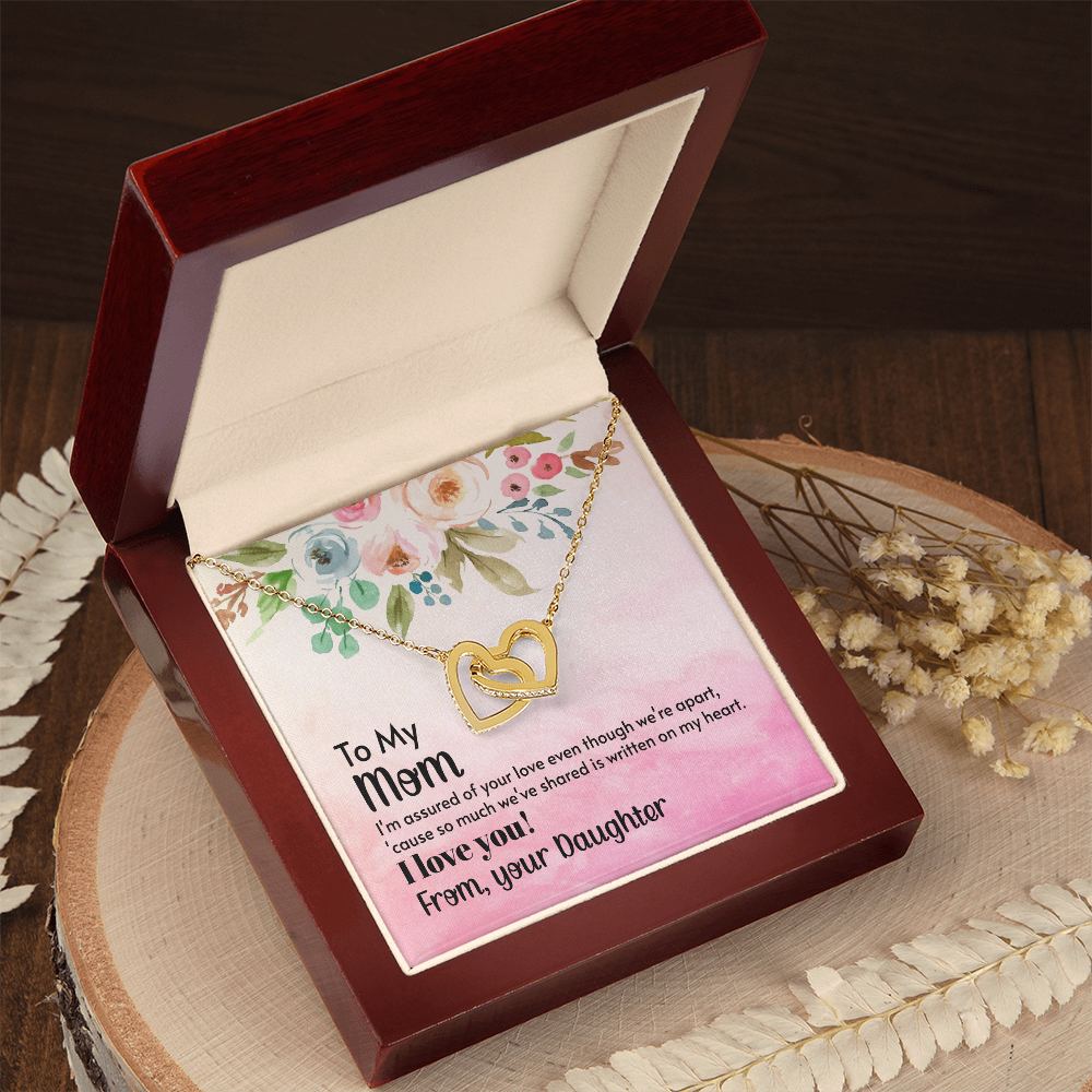 Customised Jewelary gift To my MOM, Love from your Daughter - Gift Junction 