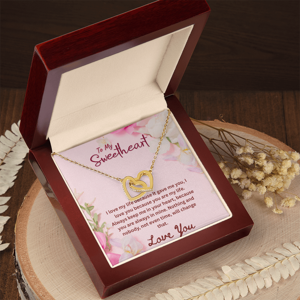 To my Soulmate/Girlfriend, especially designed Heart Necklace - Gift Junction 