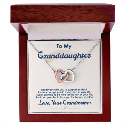 To My Granddaughter, I Love You For The Rest Of My Life - Gift Junction 
