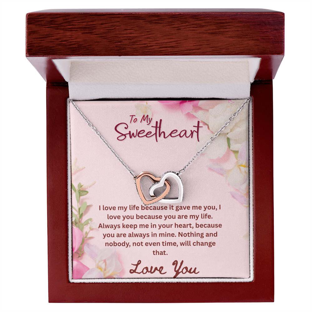 To my Soulmate/Girlfriend, especially designed Heart Necklace - Gift Junction 