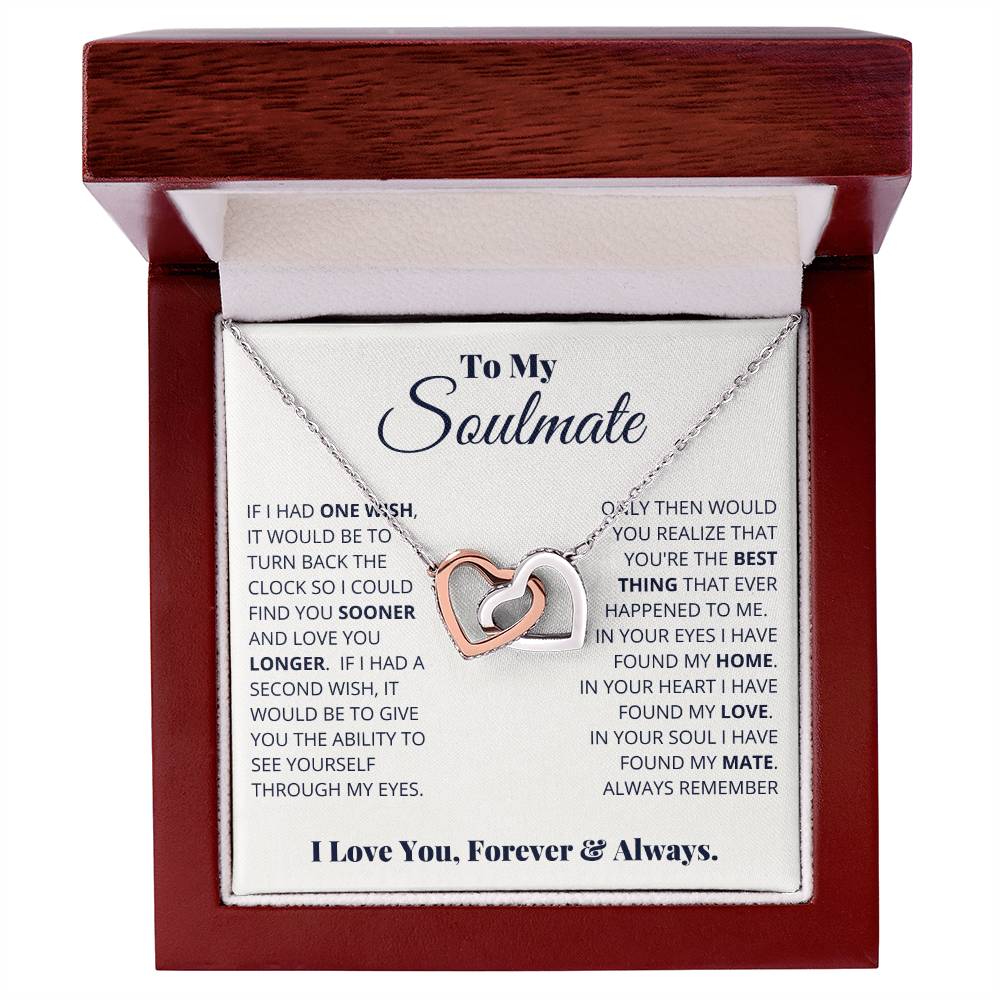 To My Soulmate, I Love You, Forever & Always -  Gift Junction
